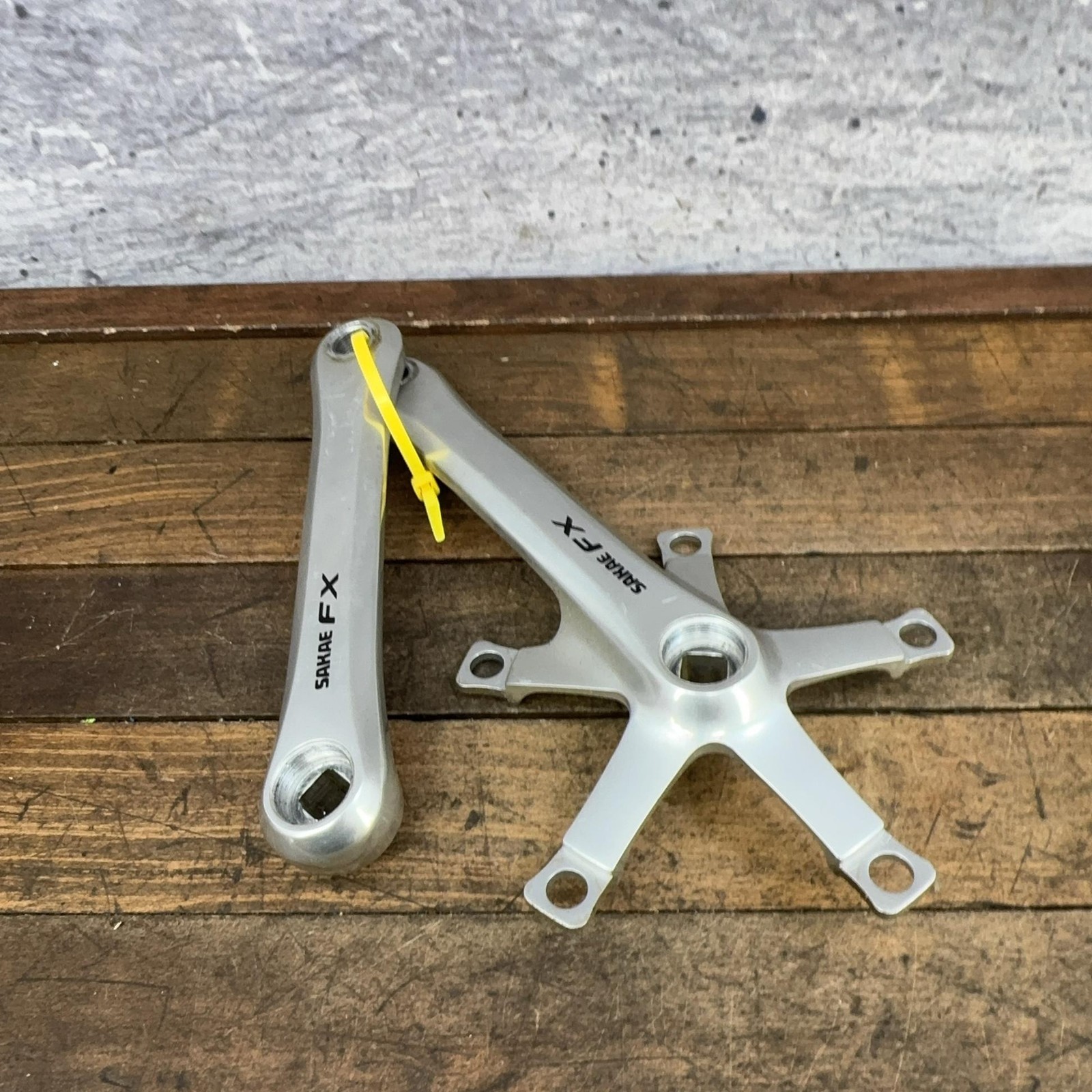 Vintage Sakae FX Crankset 170mm 130 BCD Square Taper Road Bike Arms Japan