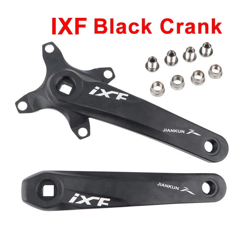 Square Hole MTB Crankset 104BCD 170mm Narrow Tooth Chainring 32/34/36/38/40T/42T