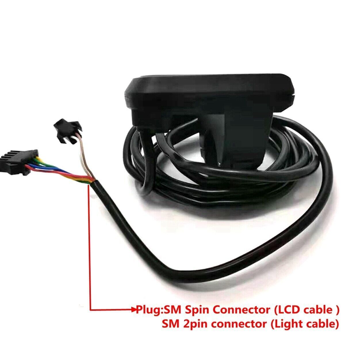 48V 52V 60V 72V E-bike Controller 1500W-3000W 3-Mode Sinewave LCD Display Kits
