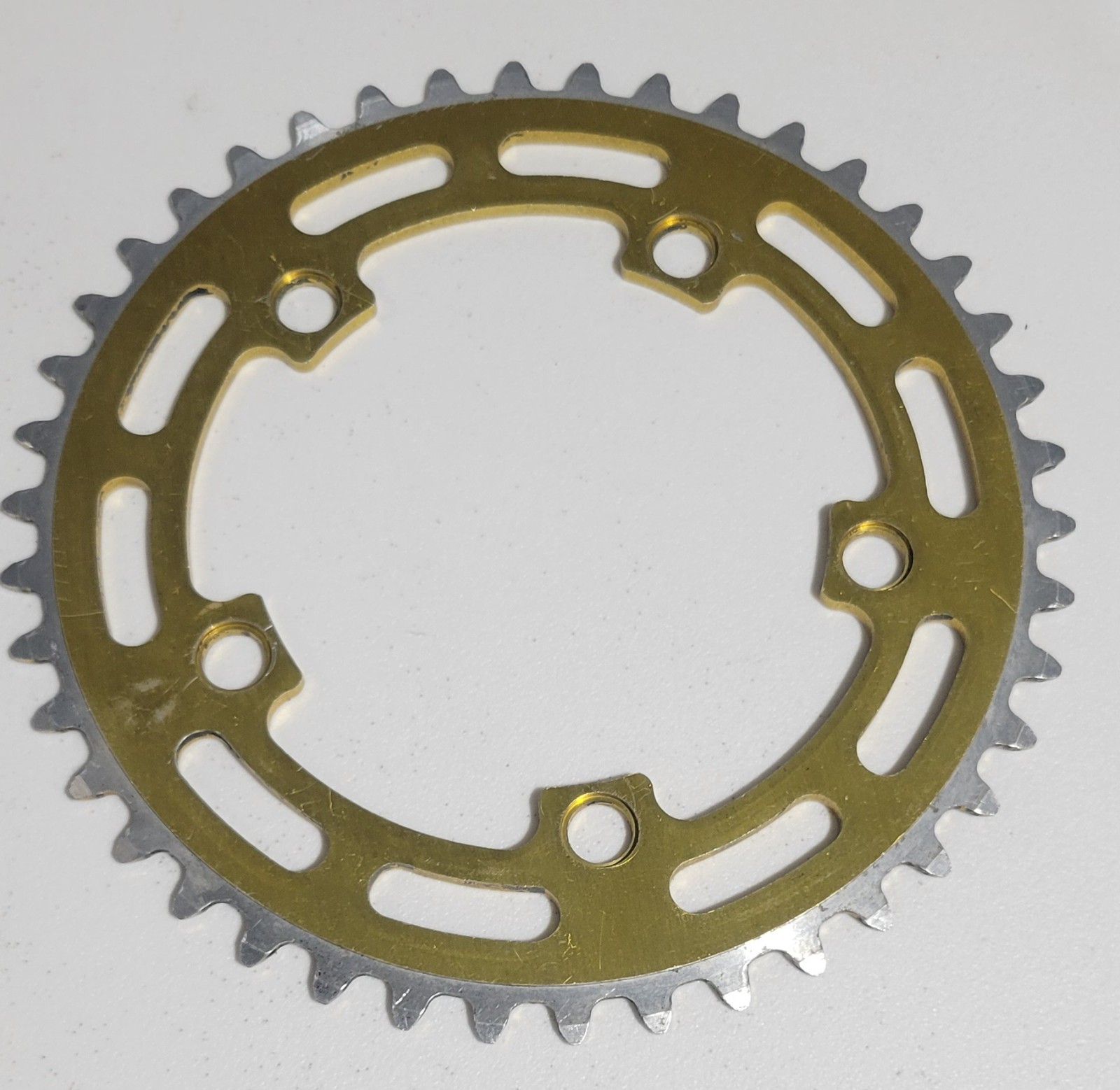 Sugino Crown BMX 42T Gold Chainring Sprocket