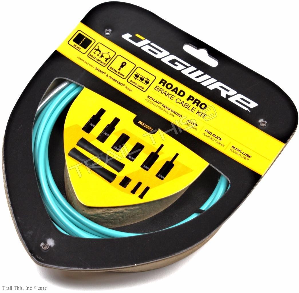 Jagwire Road Pro Brake Cable & Housing Kit SRAM Shimano Bike for Bianchi Celeste