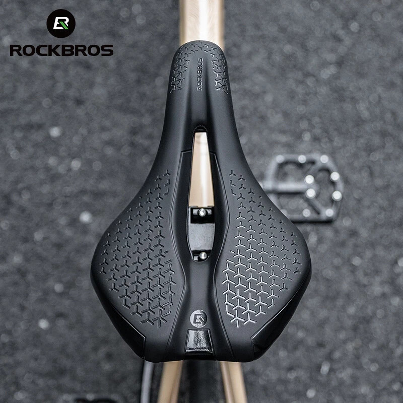 ROCKBROS Bike Saddle Breathable Hollow MTB Road Bike Lightweight Seat Cushion