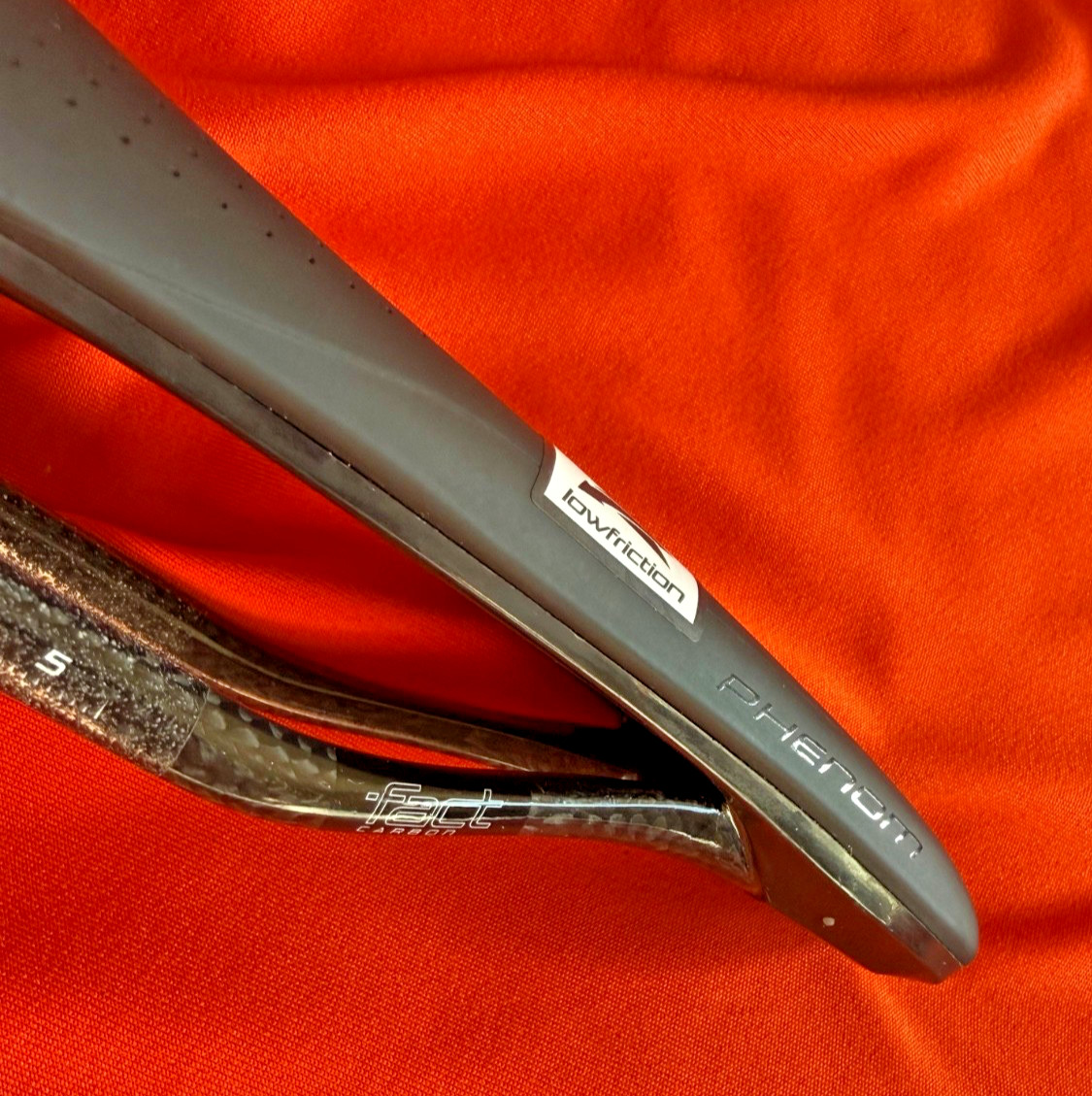 Specialized Phenom PRO 155mm Saddle Black FACT Carbon Rail NEW W/TAG LOWFRICTION