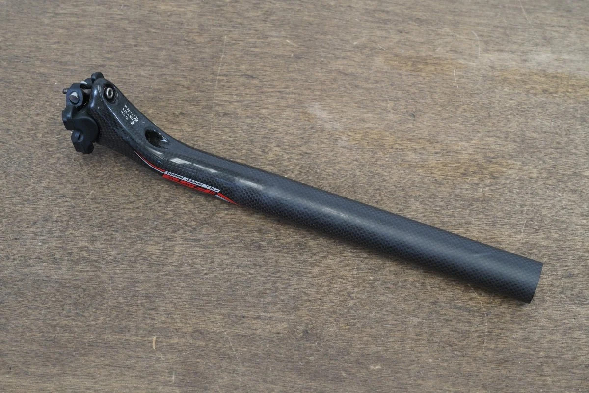31.6mm FSA K-Force Light Carbon Setback Road Seatpost 257g