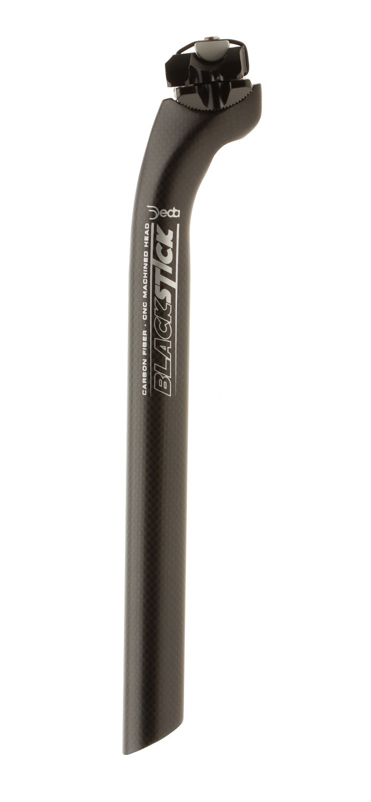 Deda Elementi Black Stick Carbon w/Alloy Clamp Seatpost 27.2mm 210mm NOS NIB