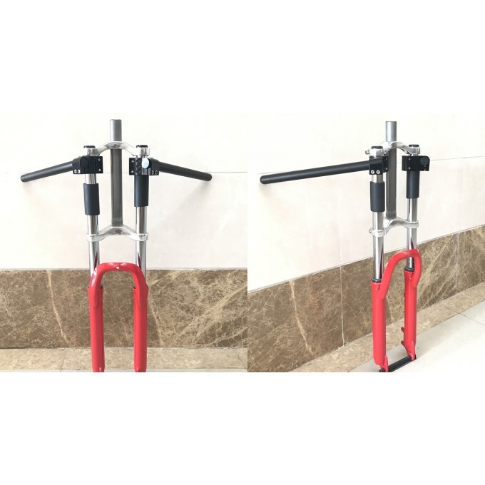 CDHPOWER Black CNC Handle Bar 29mm for Suspension Fork-Mountain Bike Handlebars