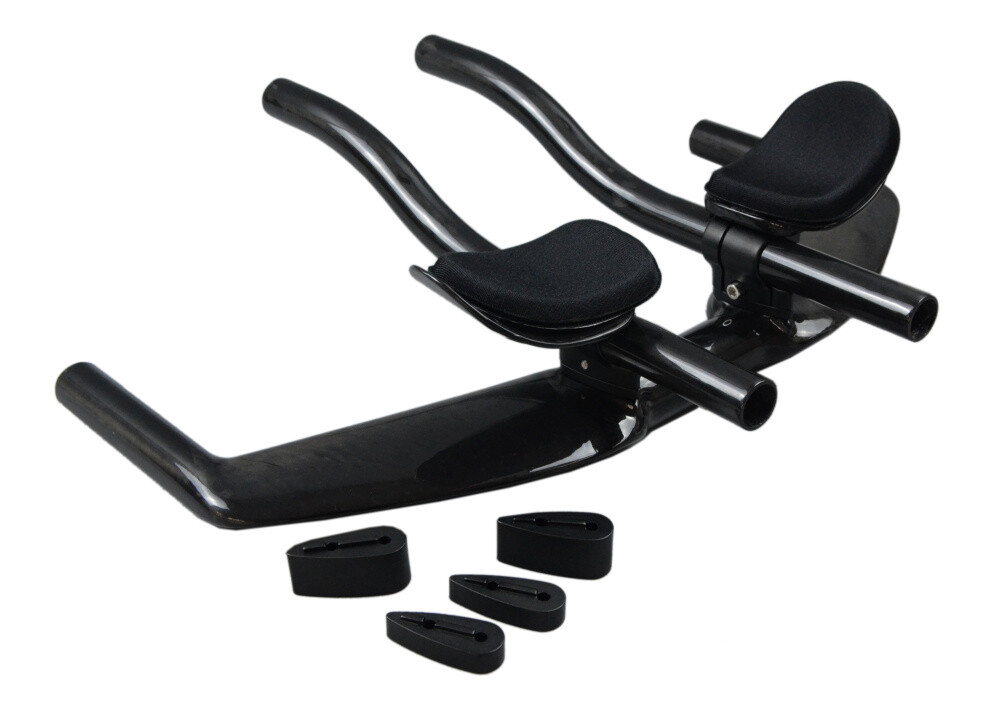 TOSEEK Carbon Fiber Bicycle Handlebar Time Trial Triathlon Rest Handlebar 31.8mm