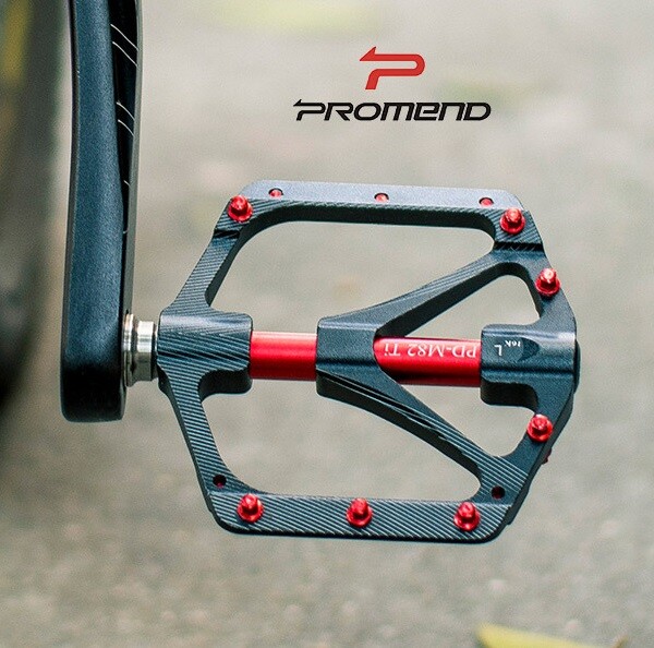 Aluminum titanum axle Road MTB Mountain Bike Bicycle Pedal Bearing Flat Pedals