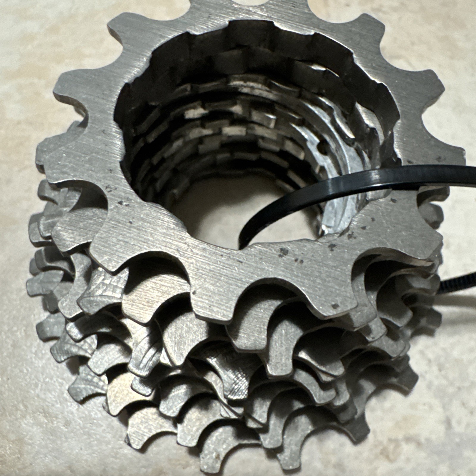 Vintage 8 speed Action-Tec Shimano Compatible Titanium Cassette 12-19 T