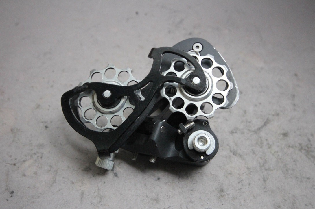 Tiso Sereo 130 Titanium Rear Derailleur / 164g / Black / 10sp / 2008