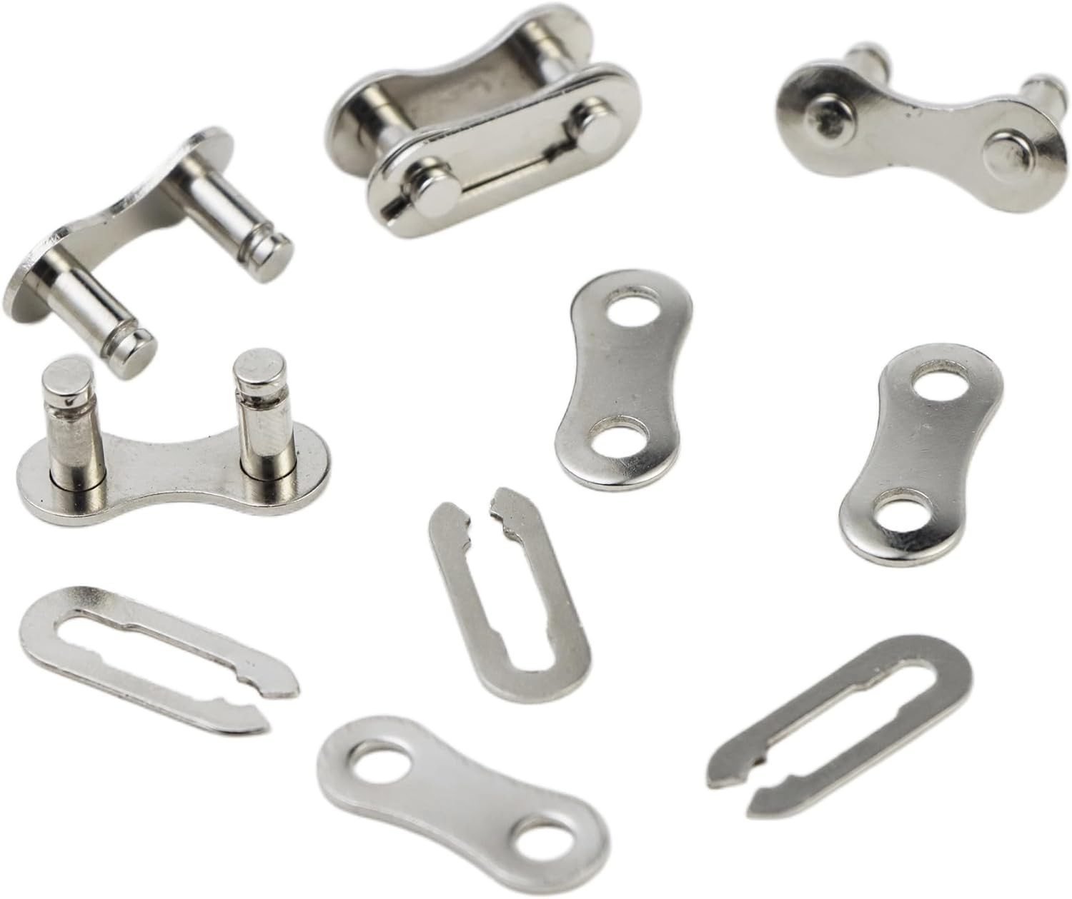 4 Pairs Bicycle Missing Link 1/6/7/8/9/10/11/12 Speed Chain Reusable Steel Chain