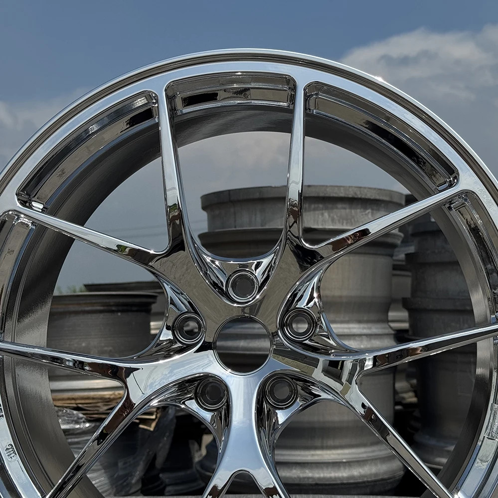 Chrome Concave Car Wheels Rims Custom Forged 18 19 20 22 24 Inch
