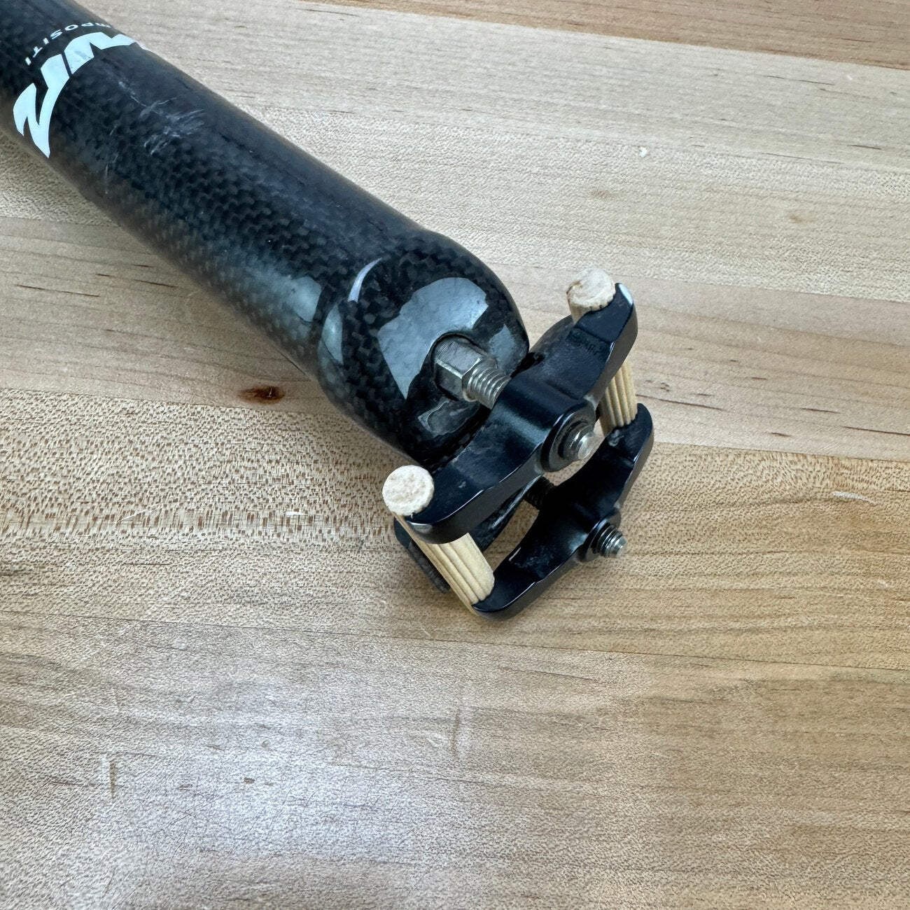 WR Compositi Carbon Fiber 31.6mm x 260mm 20mm Setback Bike Seatpost 130g