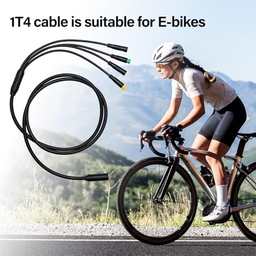 1T4 Cable Ebike Wiring Harness for BAFANG BBS01B BBS02B BBS HD Mid Drive Motor