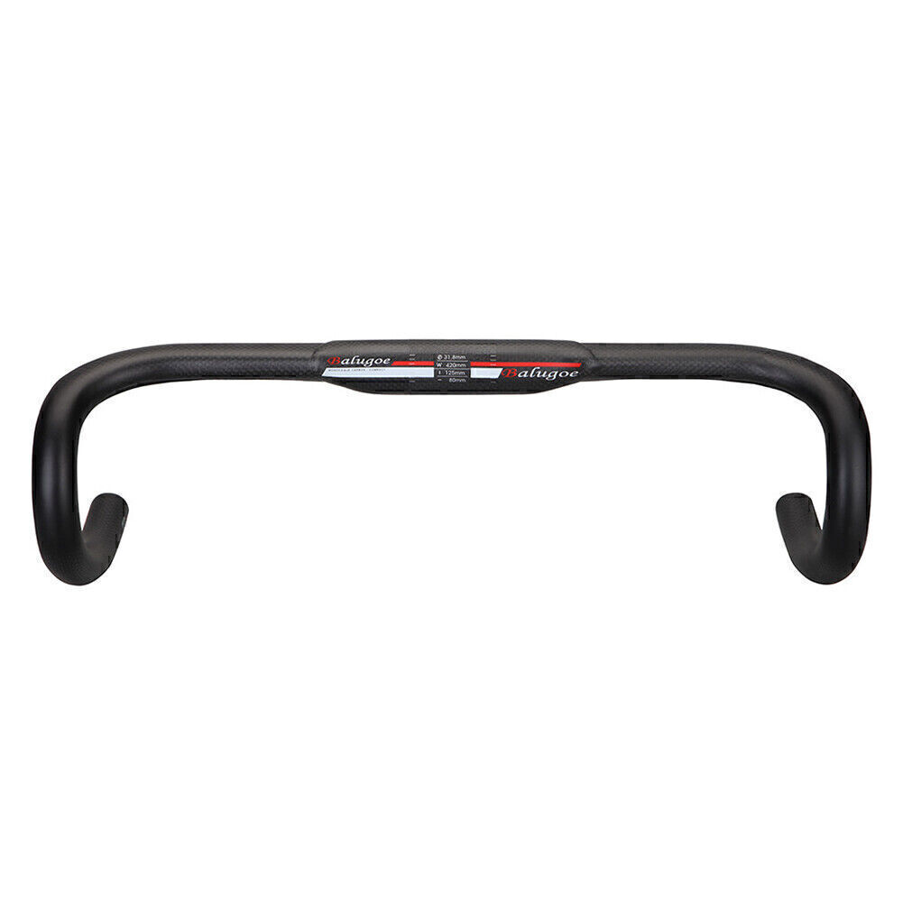 Carbon Fibre Road Bike Bicycle Drop Handlebar Drop Bars 31.8mm*400mm/420mm/440mm