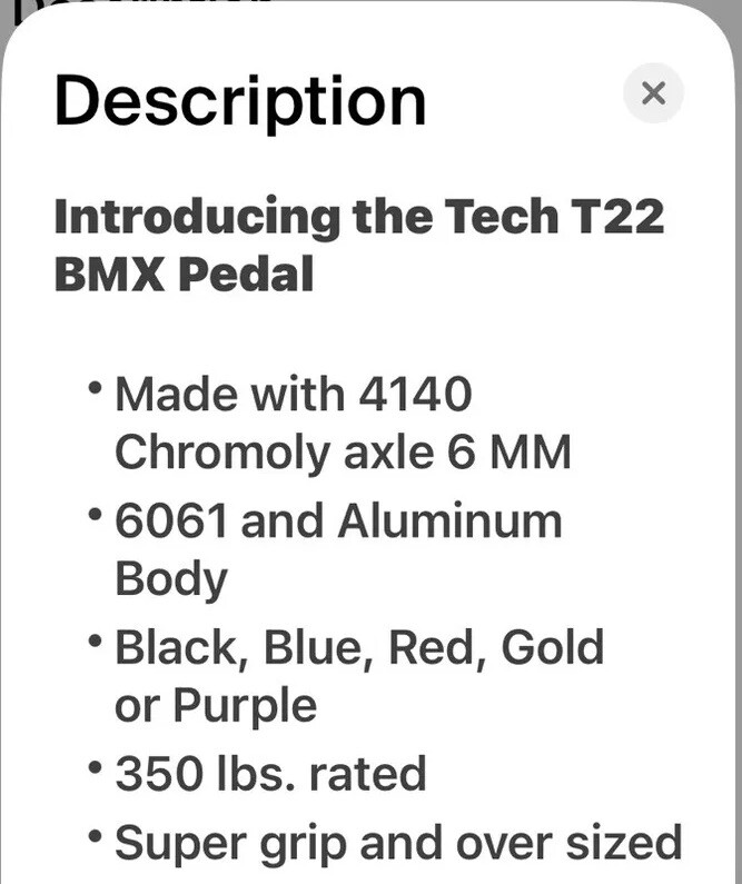 technique🔥bmx T22 “Flats” Black⚡️Pedals🔥⚡️🔥