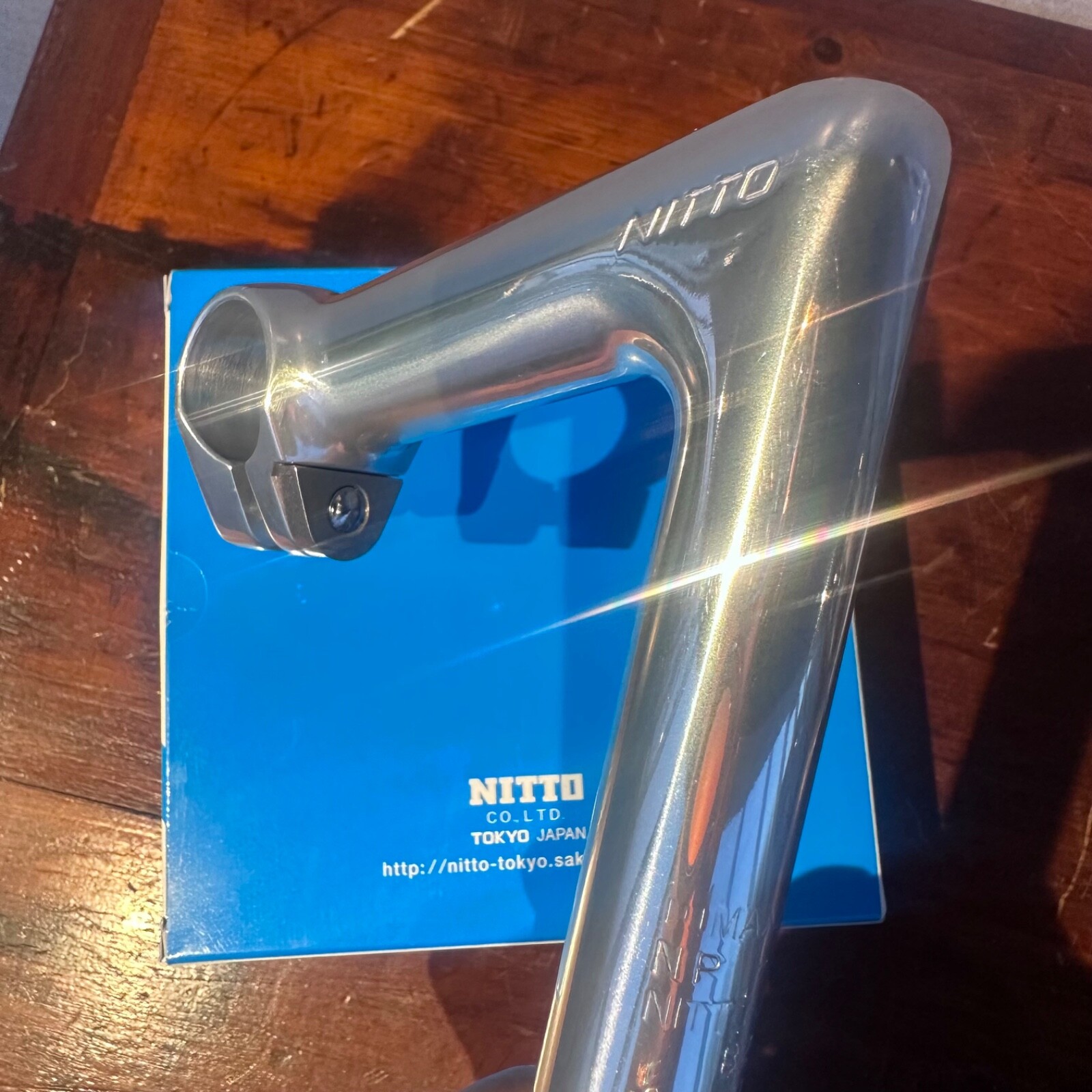 NITTO PEARL – TRACK BIKE STEM – 25.4mm – Nitto NP 80 90 100 110 120 JAPAN QUILL