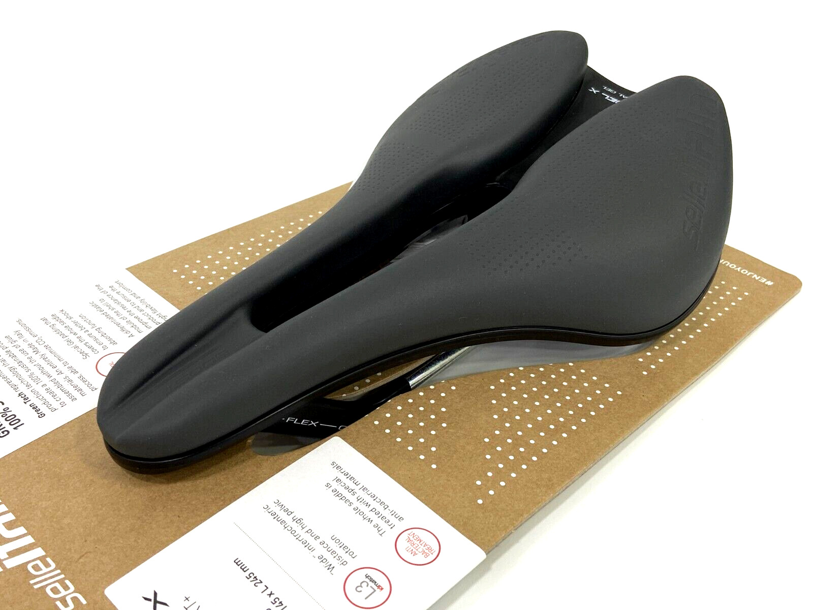 Selle Italia Model-X Comfort Plus Superflow 145x245mm Alloy Rail Saddle (Grey)