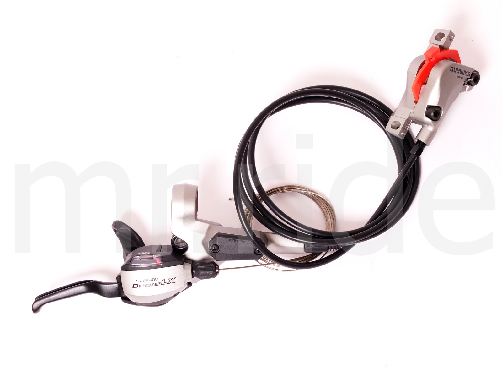 Shimano LX ST-M585 Dual Control Shifter and Disc Brake Rear(right) 1700mm Silver