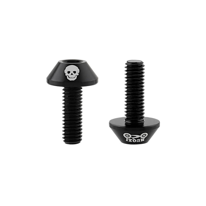 2/4PCS M6 Bike Brake Caliper Bolt 7075 Aluminum Alloy V Brake Screw MTB Road X