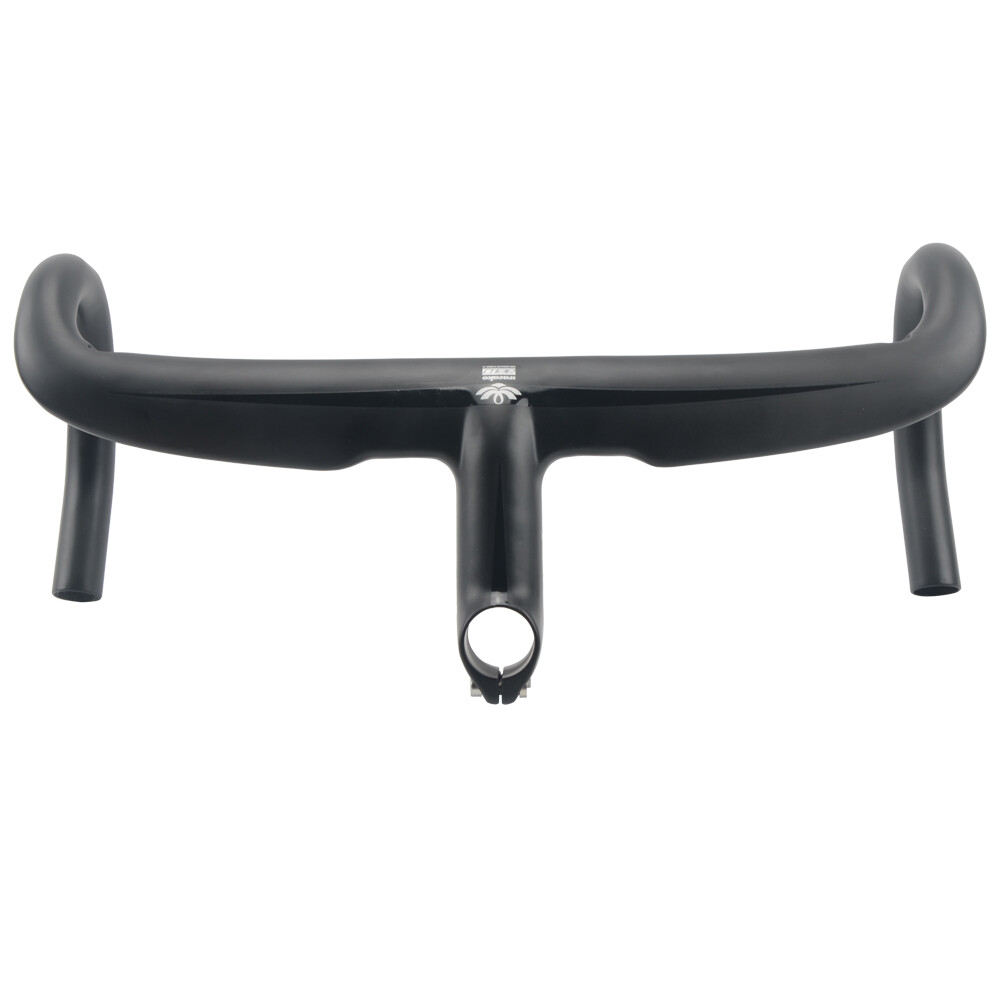 Full Carbon Integrated Handlebar with Stem Road Bike Drop Bar 28.6*400/420/440mm