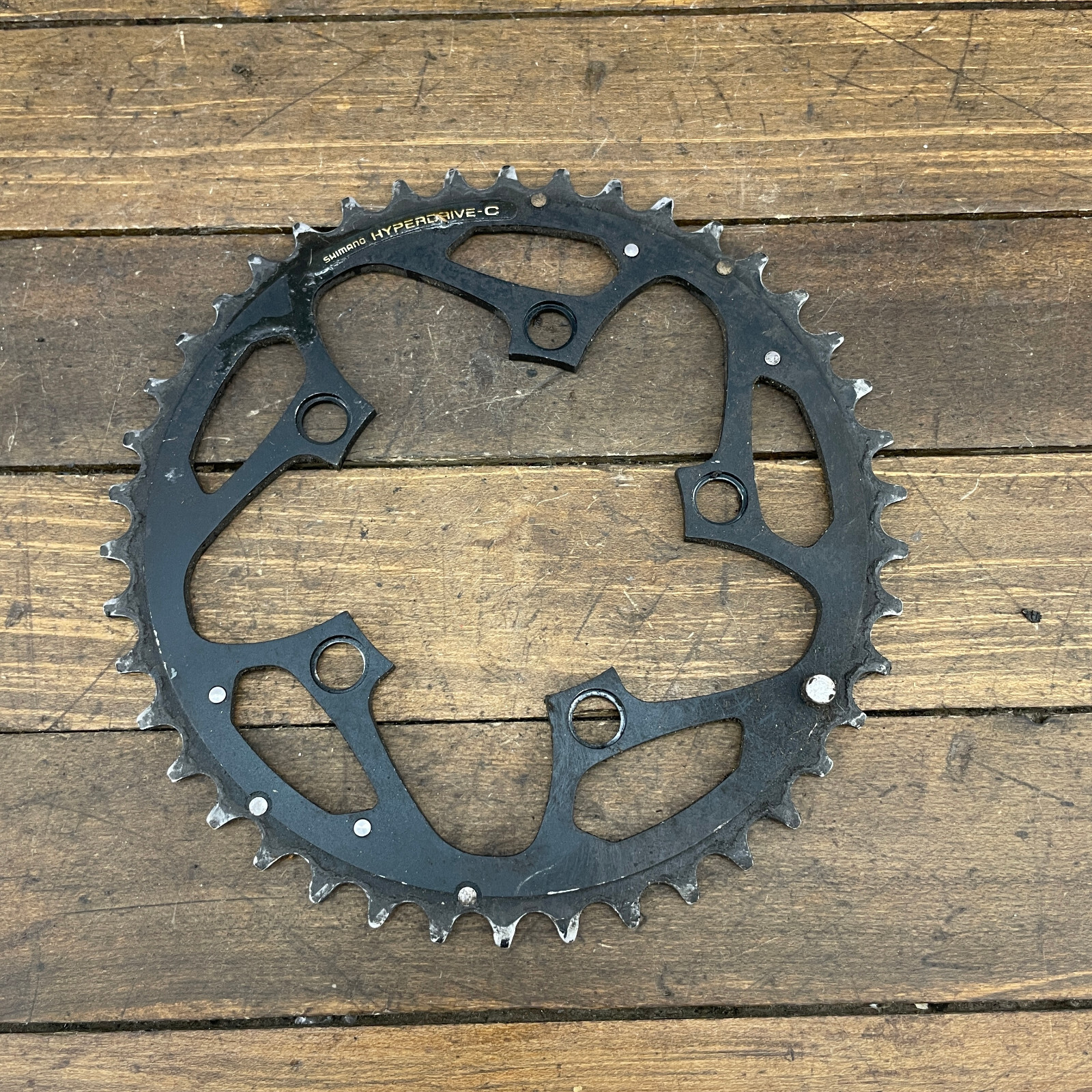 Vintage Shimano 42t Chainring 42 Tooth 42t 94 BCD FC-M737 Hyperdrive C I-42