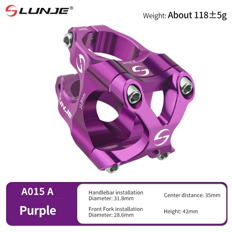 Handlebar Stem Aluminum Alloy MTB Road Bike Stem Ultralight High Strength Short