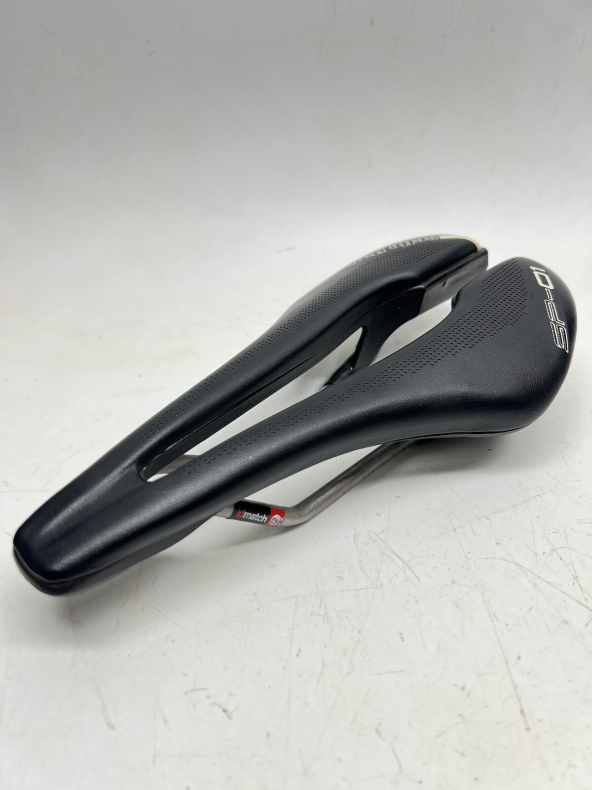 Selle Italia SP-01, S3 Boost Superflow Ti316 Tube Rail Saddle 130x250mm, 185g.