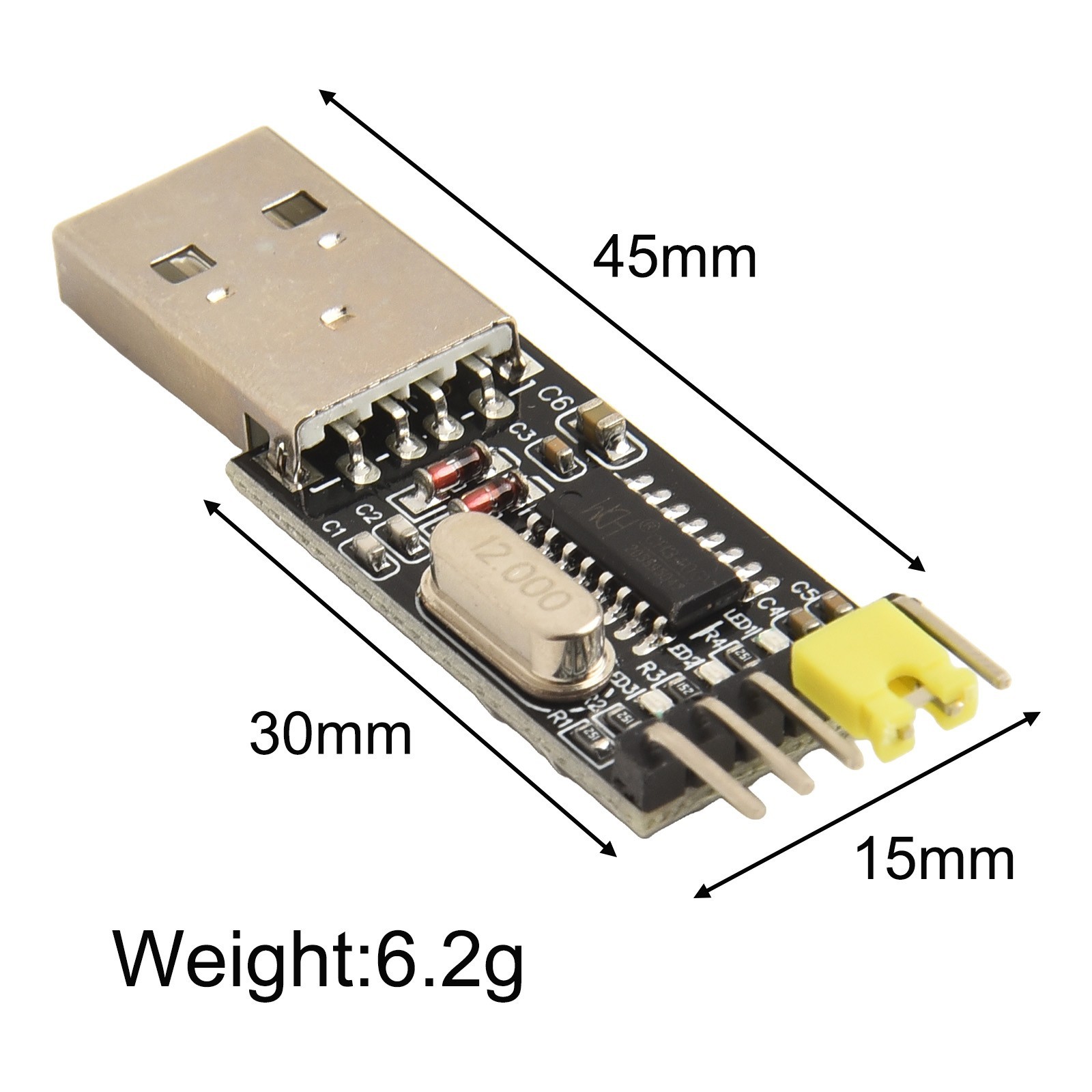 Download Line Brush STC Downloader 10x5x3cm Download Line Brush PCB Material