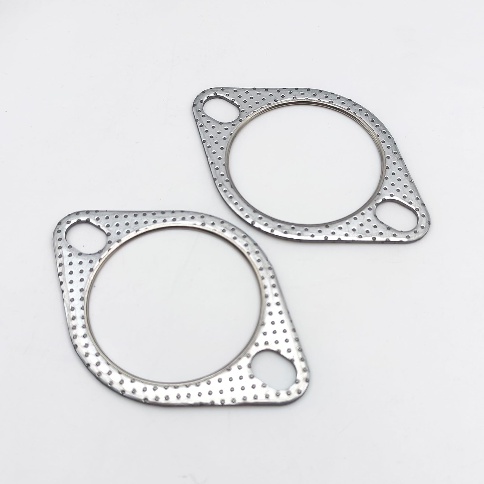 YGQ 2.75 Inch 70mm Exhaust Gasket 2 Bolt for Muffler Flange Manifold in