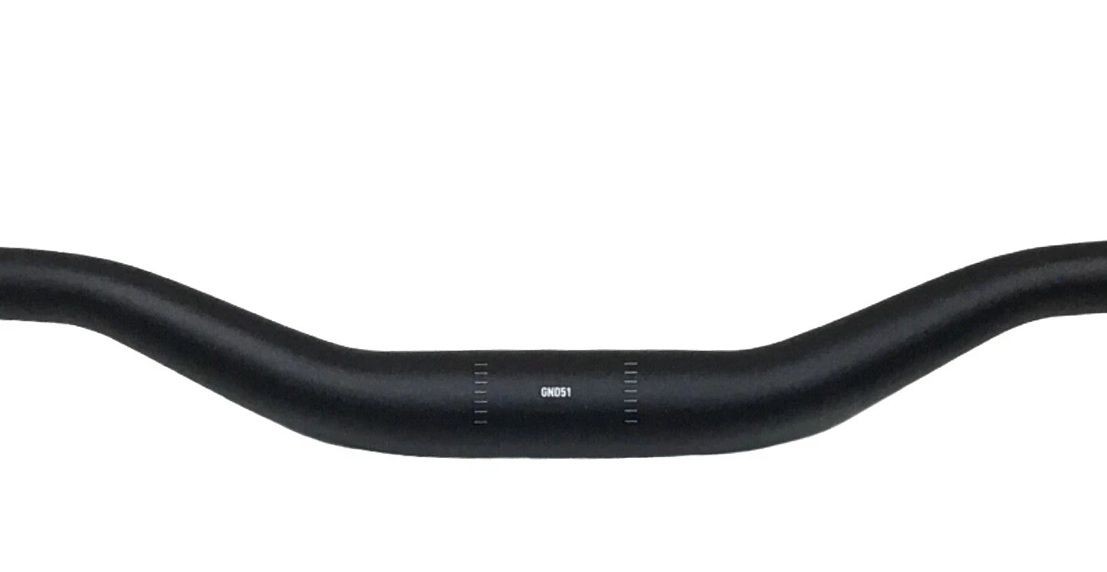 MTB Riser Handlebar 31.8mm Clamp 780mm Wide 35mm Rise Alloy eBike