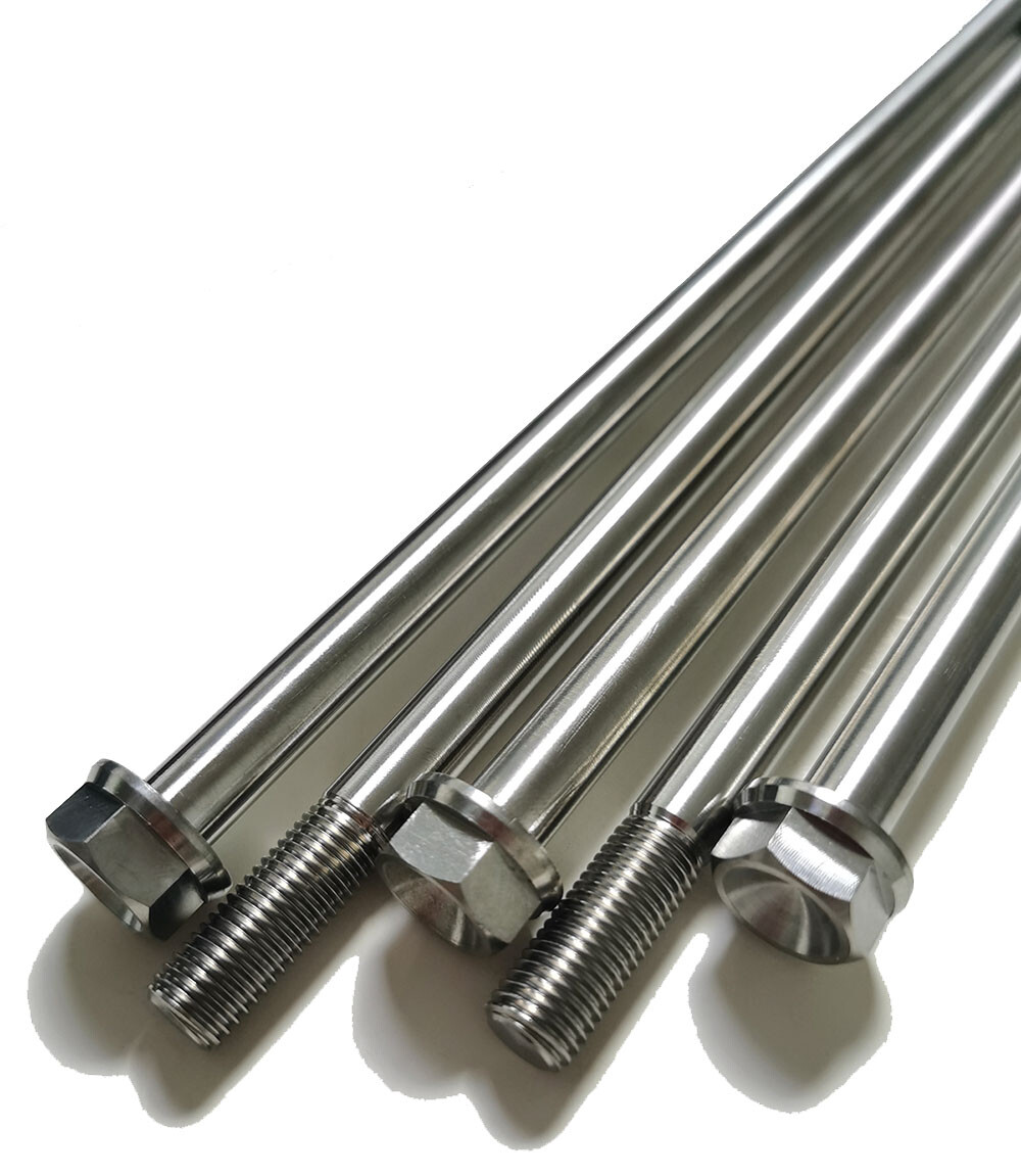 1 Pcs M10 X1.25 X 200mm/240mm/350mm Titanium Alloy Screws Flange Head Cap Bolts