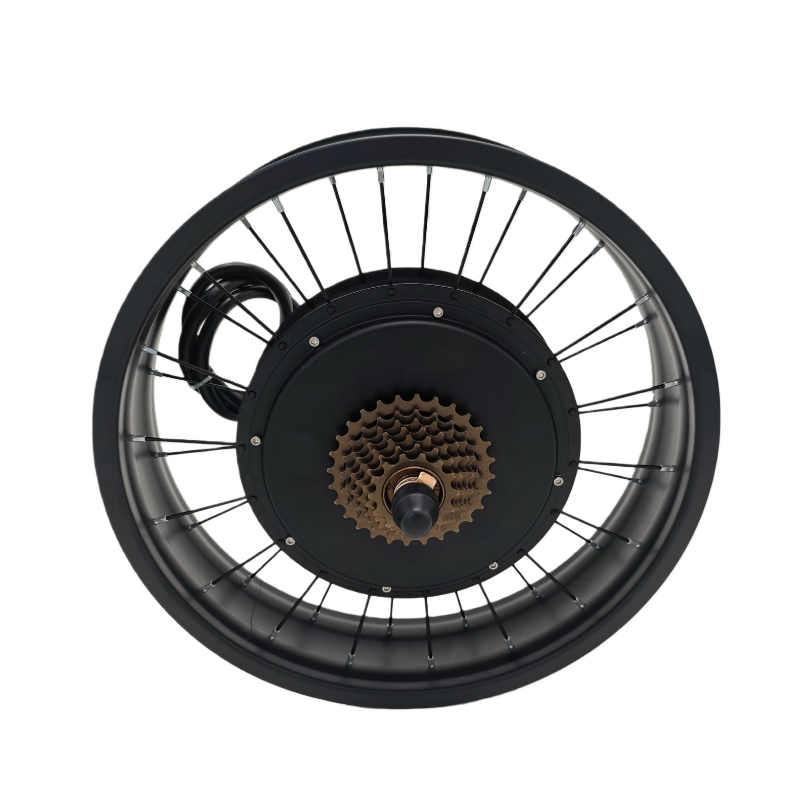 48V-72V 5000W 20» 24» 26»x4.0 eBike Rear Motor Fat Wheel dropout 175mm/190mm