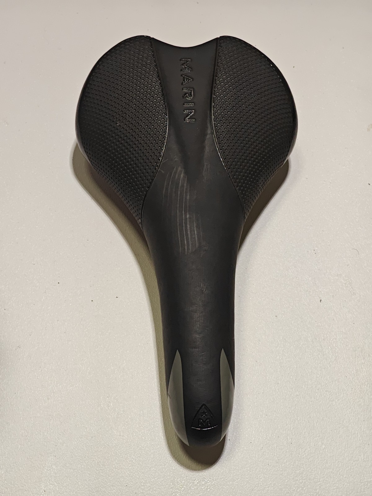 Marin Black Synthetic Comfort Bicycle Saddle Universal 7x7mm Rails Unisex