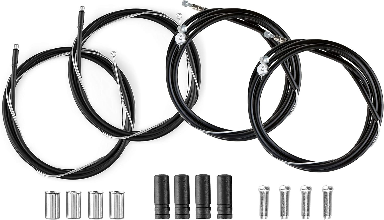 Schwinn Bike Brake and Derailleur Cable Repair Set , Black
