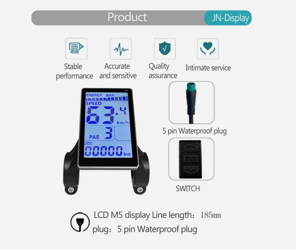 Screen Display Replacement for XP 2.0/3.0 Mountain Bike Electric Scoot