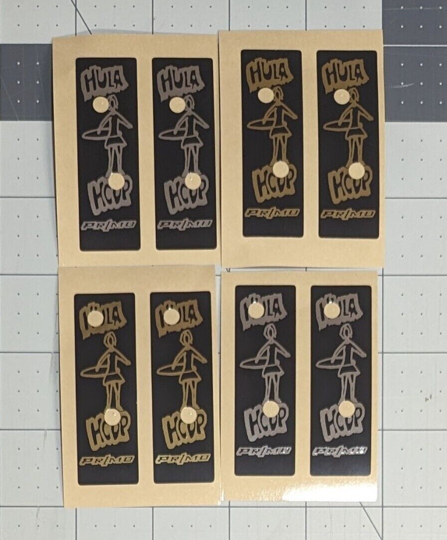 Primo Hula Hoop BMX Rim Decals