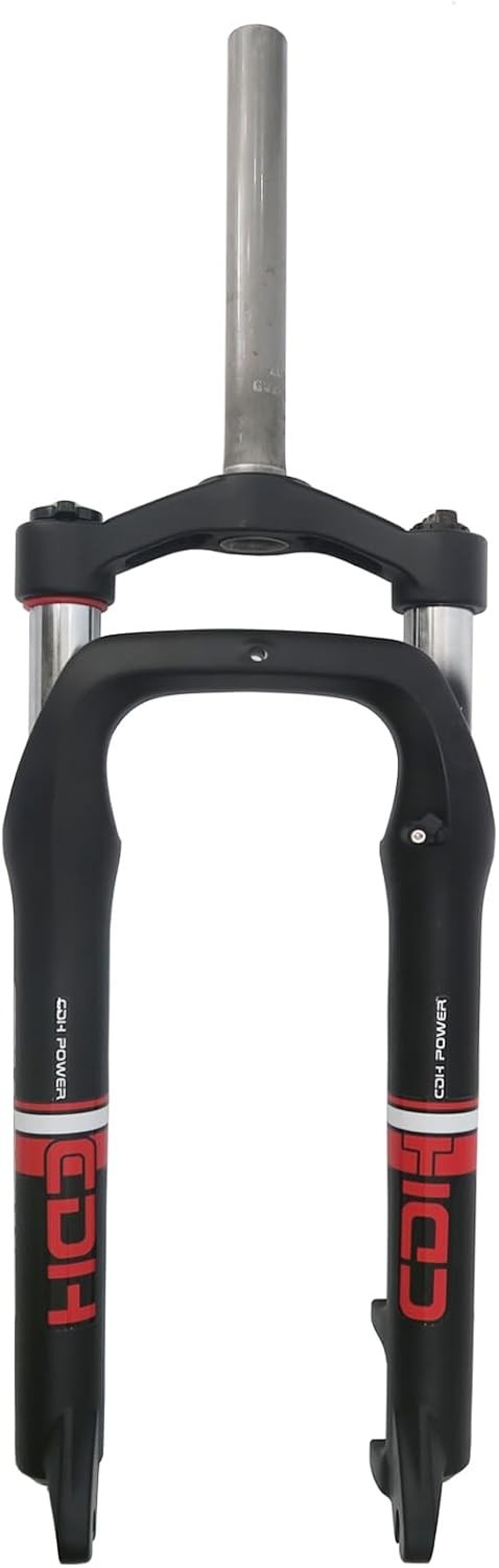 CDH 4.0″ Fat Tire Bike Fork 20″ / 26″ Suspension Bicycle Fork E-Bike Disc Brake