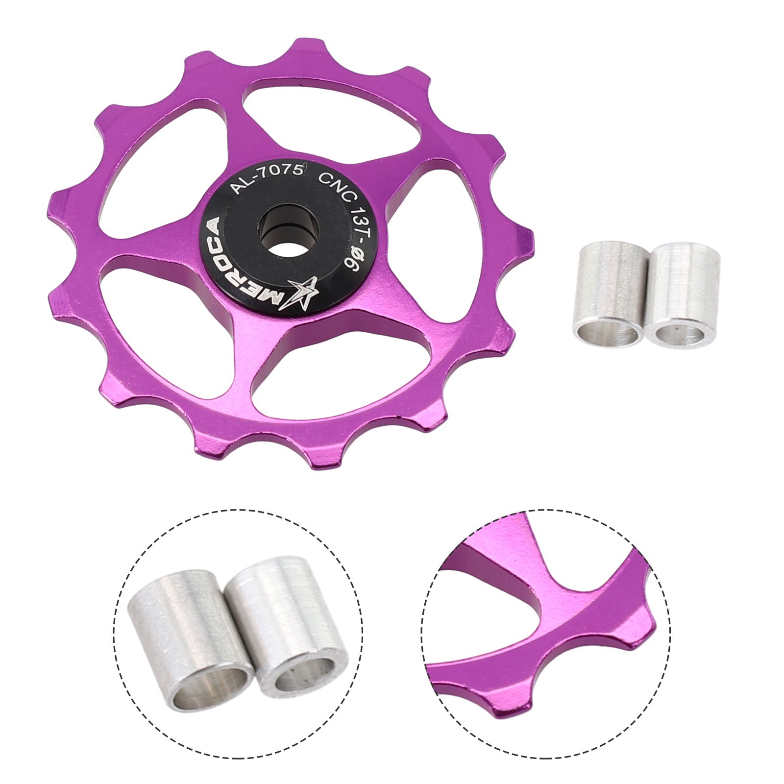 Wheel Bearing Steel Bearing Waterproof 1pcs 4/5/6mm Shaft Aluminum Alloy