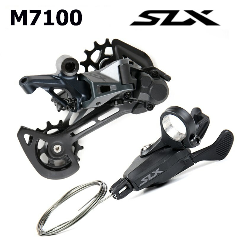SHIMANO SLX SL RD M7100 Groupset 12 Speed Shifters Lever & Rear Derailleur w/SGS