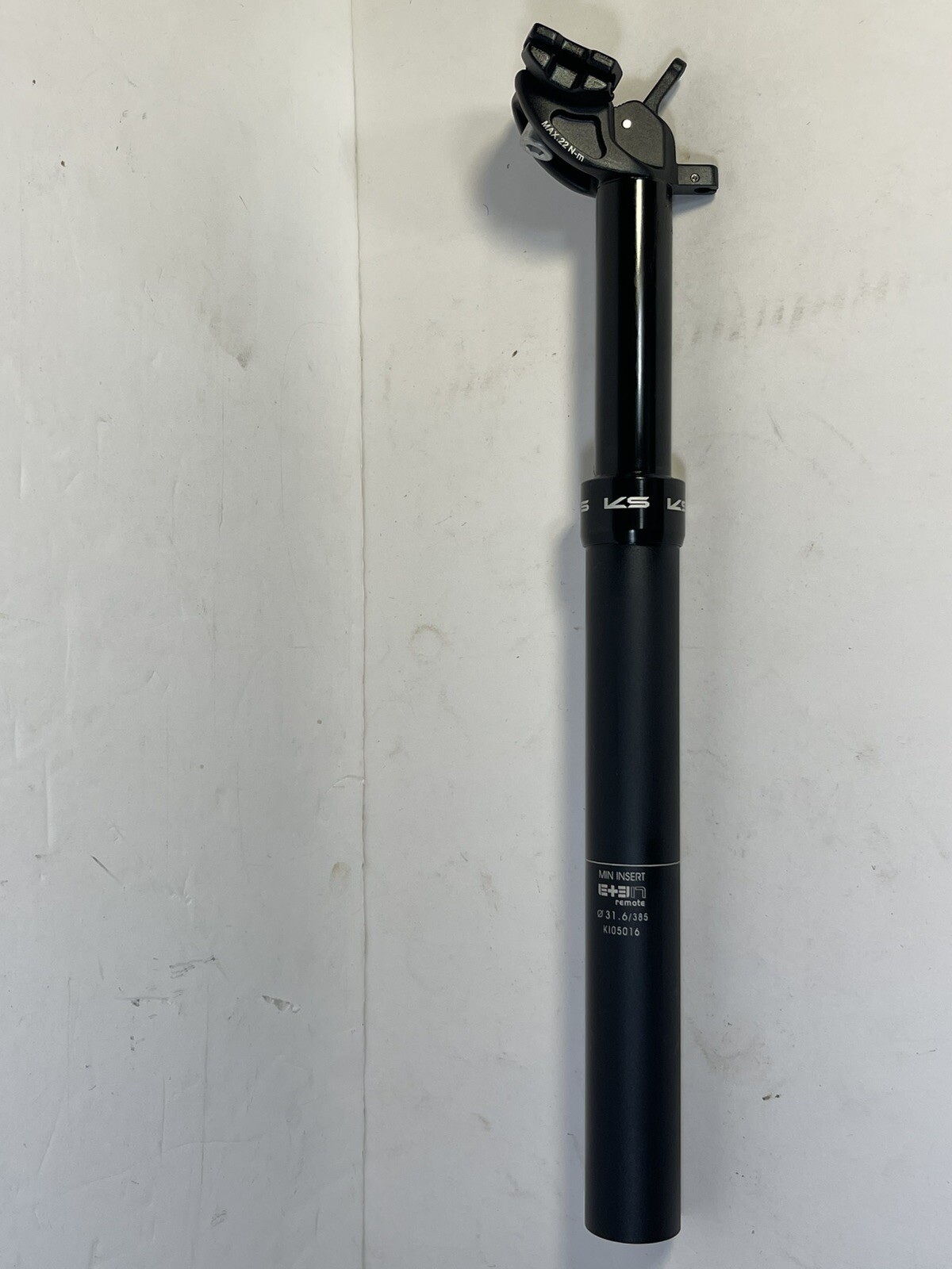 New Kind Shock eTen Remote Dropper Seatpost 31.6mm/385mm/100mm Travel eTenR