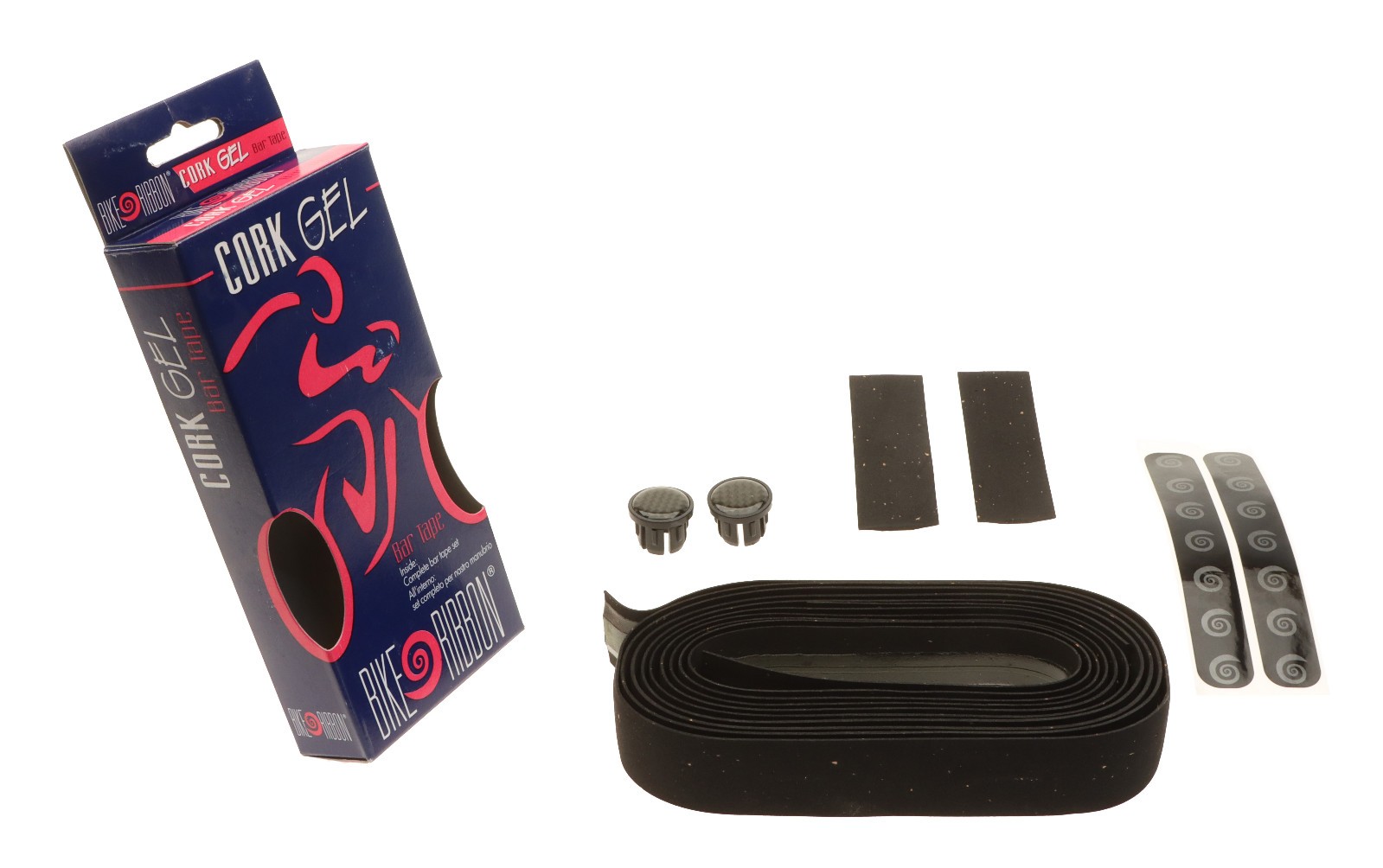 Bike Ribbon Cork GEL Handlebar Tape Foam Black NEW NOS NIB