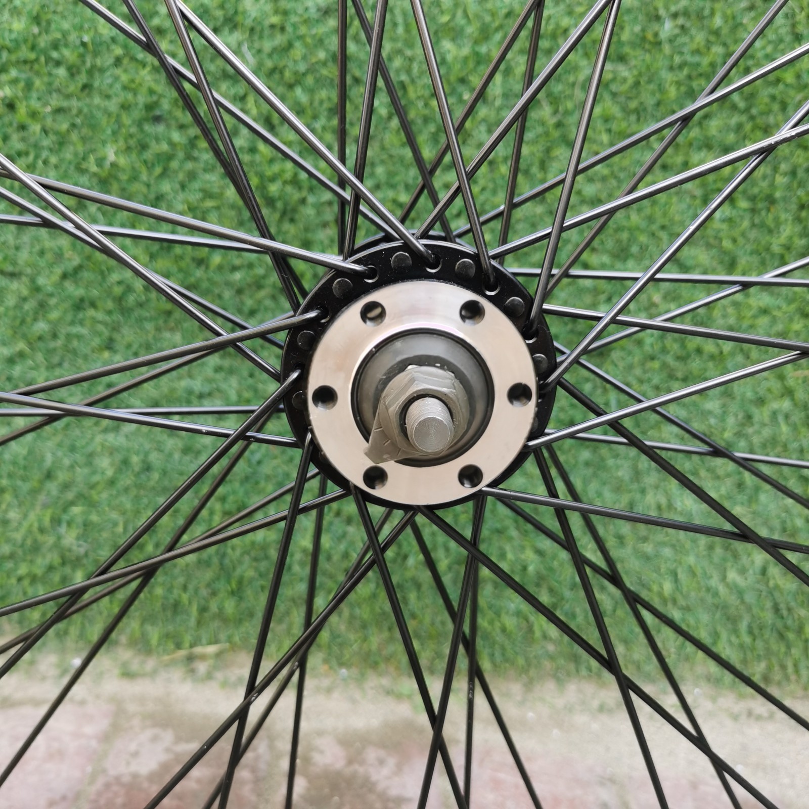 Heavy Duty 26″ Bike Wheel Set 12G & Freewheel & 1 1/8″ Threadless Bicycle Fork