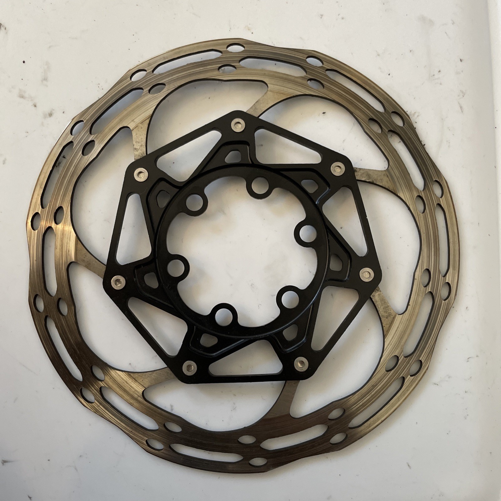 (2) SRAM CLX 140mm 6-bolt Disc Brake Rotor 86g set of two