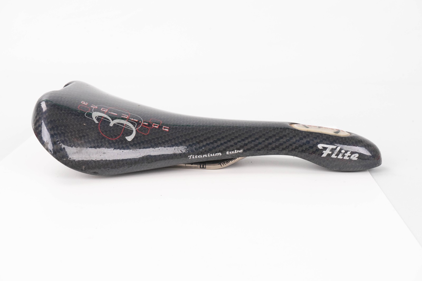 NOS SELLE ITALIA FLITE EVOLUTION 3 TITANIUM CARBON FIBER SADDLE SEAT VINTAGE 90S
