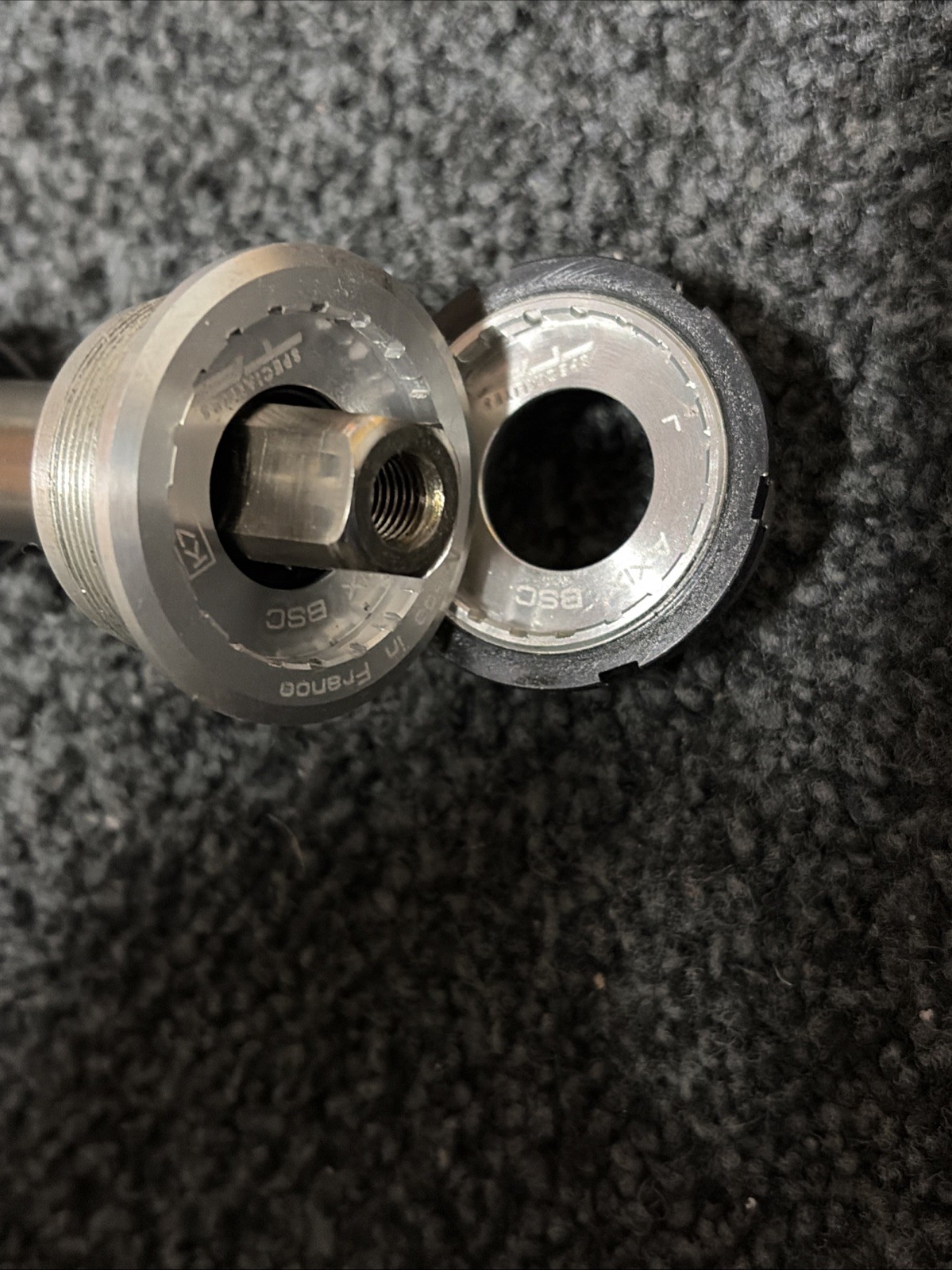 TA Axix Light Steel Bottom Bracket BSA 103mm ISO Square Taper Sealed Bearing