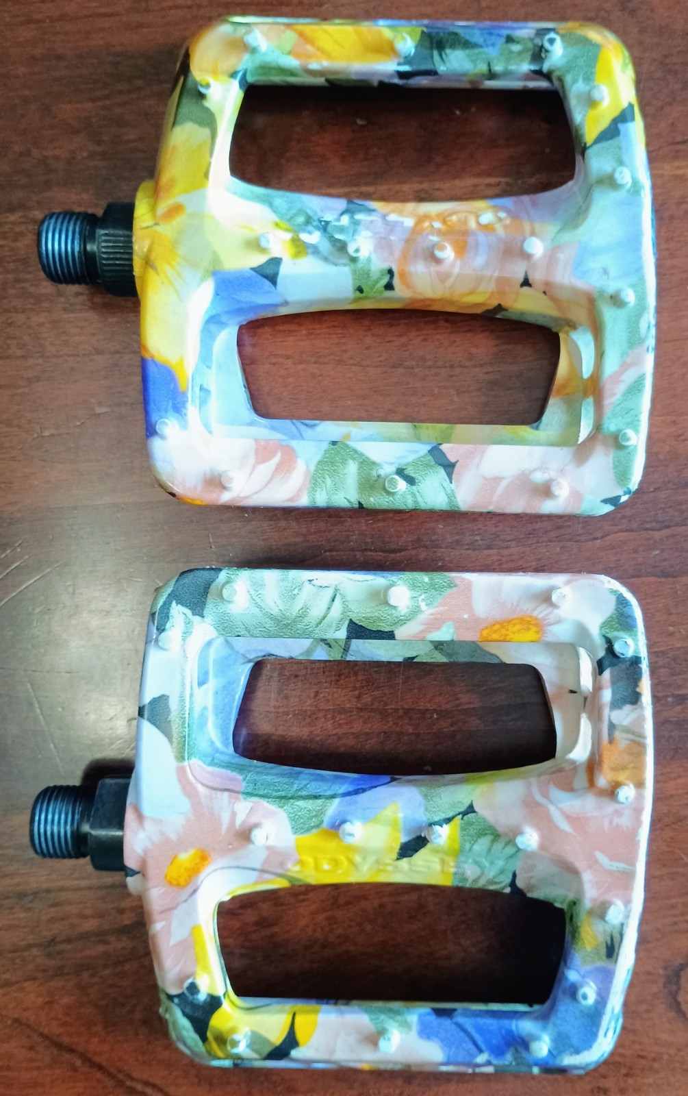 RARE Odyssey Twisted PC pedals, Aloha Floral 2013 Limited Collectible Edition
