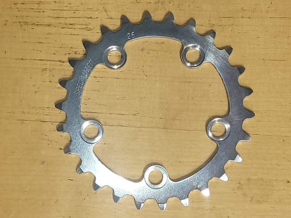 Vintage Specialized Chainring 26T 74mm BCD 5-Bolt NOS New Bike MTB Granny Ring