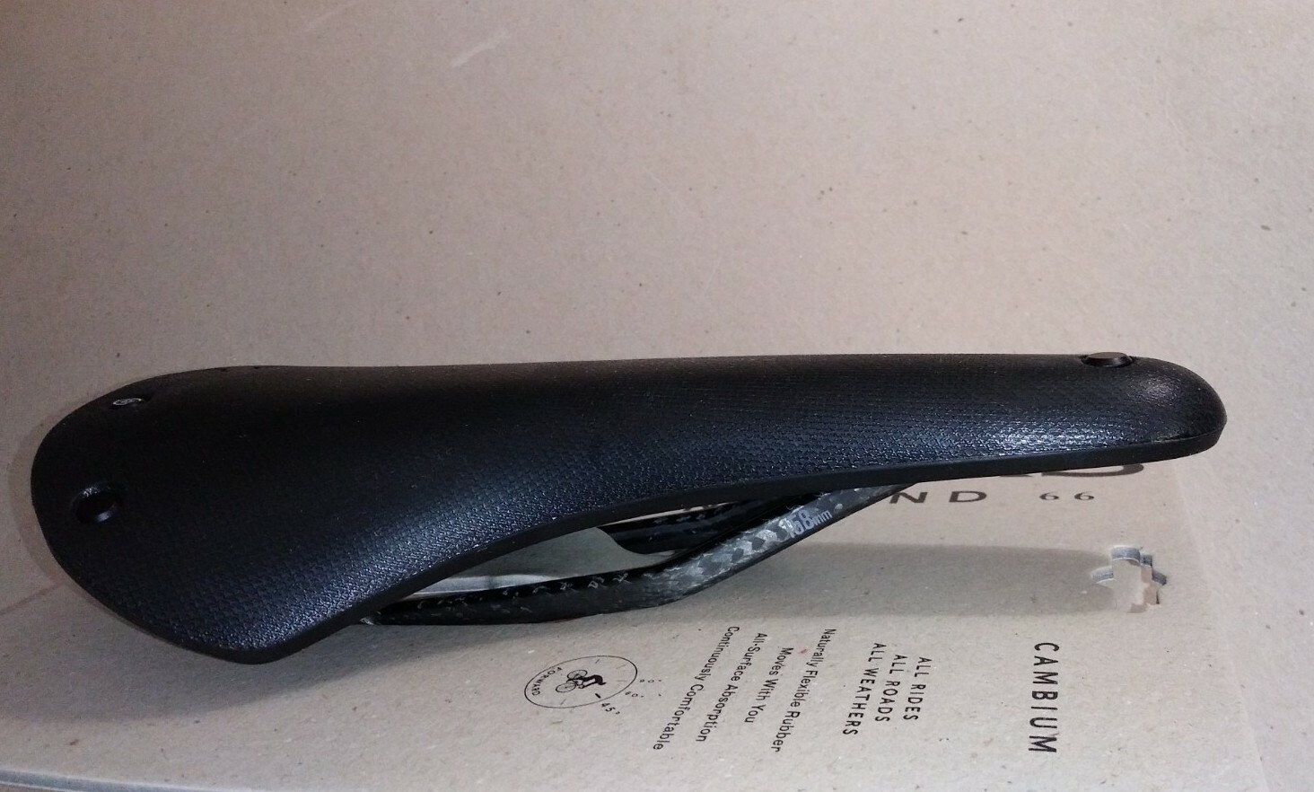 Brooks C13 158mm wide Cambium Carbon Rails Saddle New