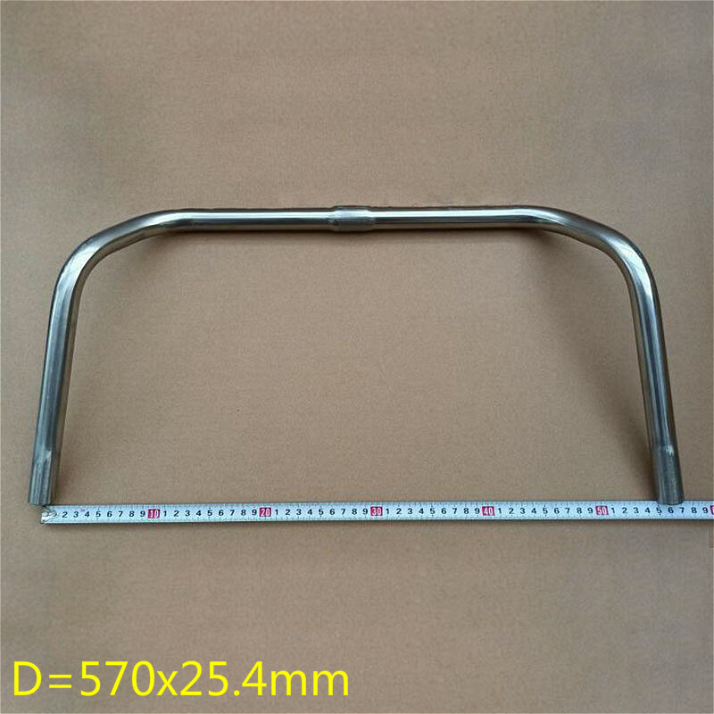 Stainless Steel Bicycle Handlebar Classic Road Cycling Bike Bar 540mm/570mm Home